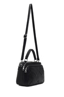 Women's Black Long Strap Braided Shoulder Bag | Derimod