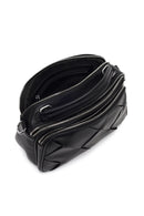 Women's Black Long Strap Braided Shoulder Bag | Derimod