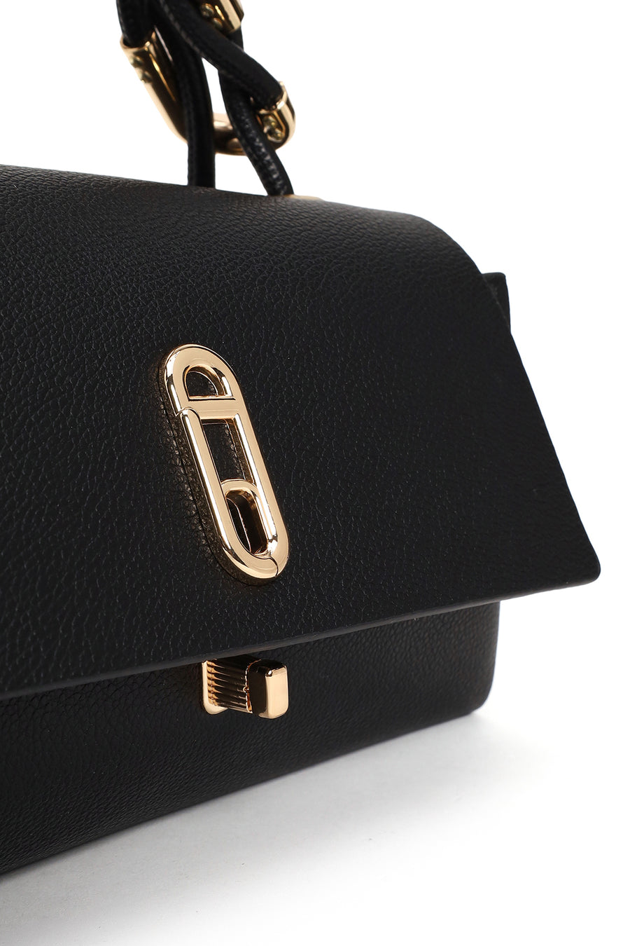 Woman Black Long Strap Shoulder Bag