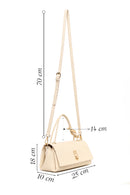 Woman Cream Long Strap Shoulder Bag | Derimod
