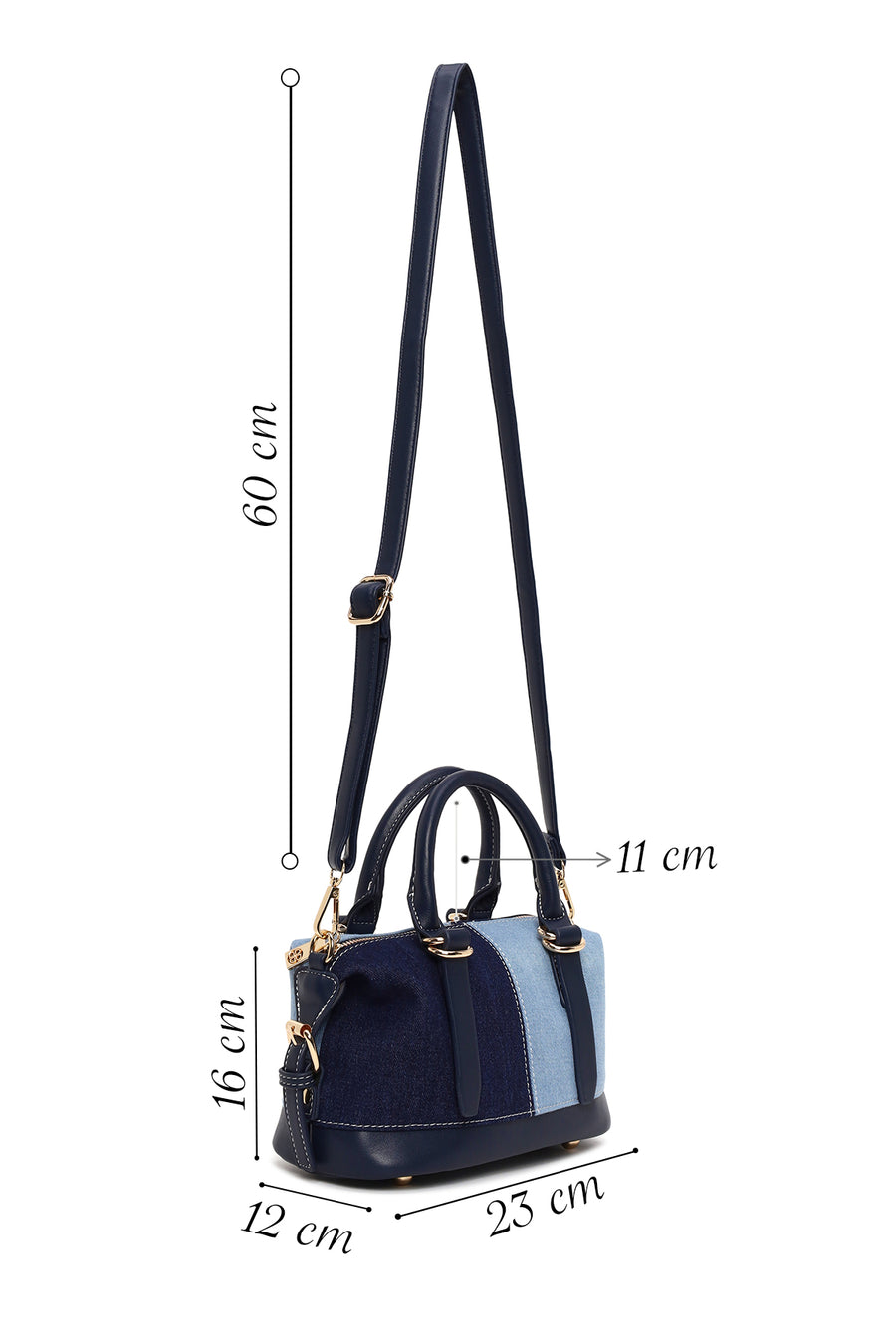 Woman Yellow Long Strap Mini Shoulder Bag