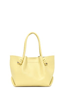 Woman Yellow Long Strap Mini Shoulder Bag | Derimod
