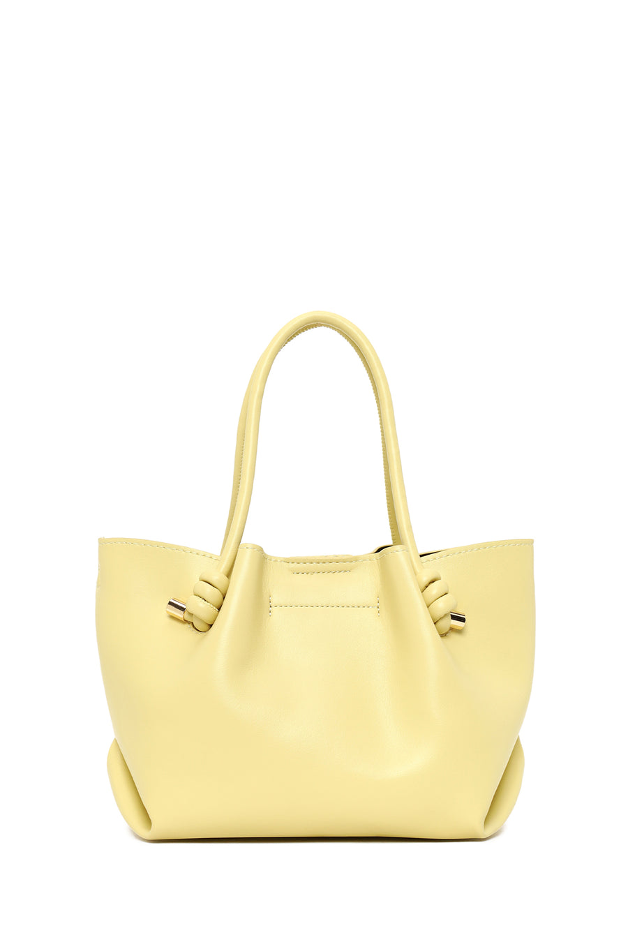 Woman Yellow Long Strap Mini Shoulder Bag
