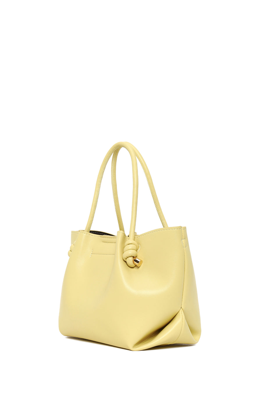 Woman Yellow Long Strap Mini Shoulder Bag