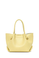 Woman Yellow Long Strap Mini Shoulder Bag | Derimod