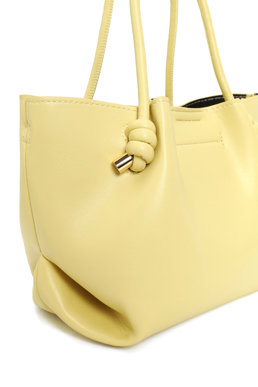 Woman Yellow Long Strap Mini Shoulder Bag