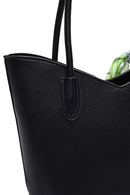 Woman Black Shoulder Bag with Accessory Details | Derimod