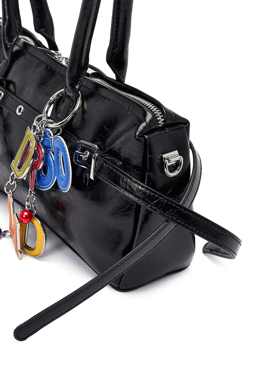Women's Black Accessory Shoulder Bag