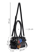 Women's Black Accessory Shoulder Bag | Derimod