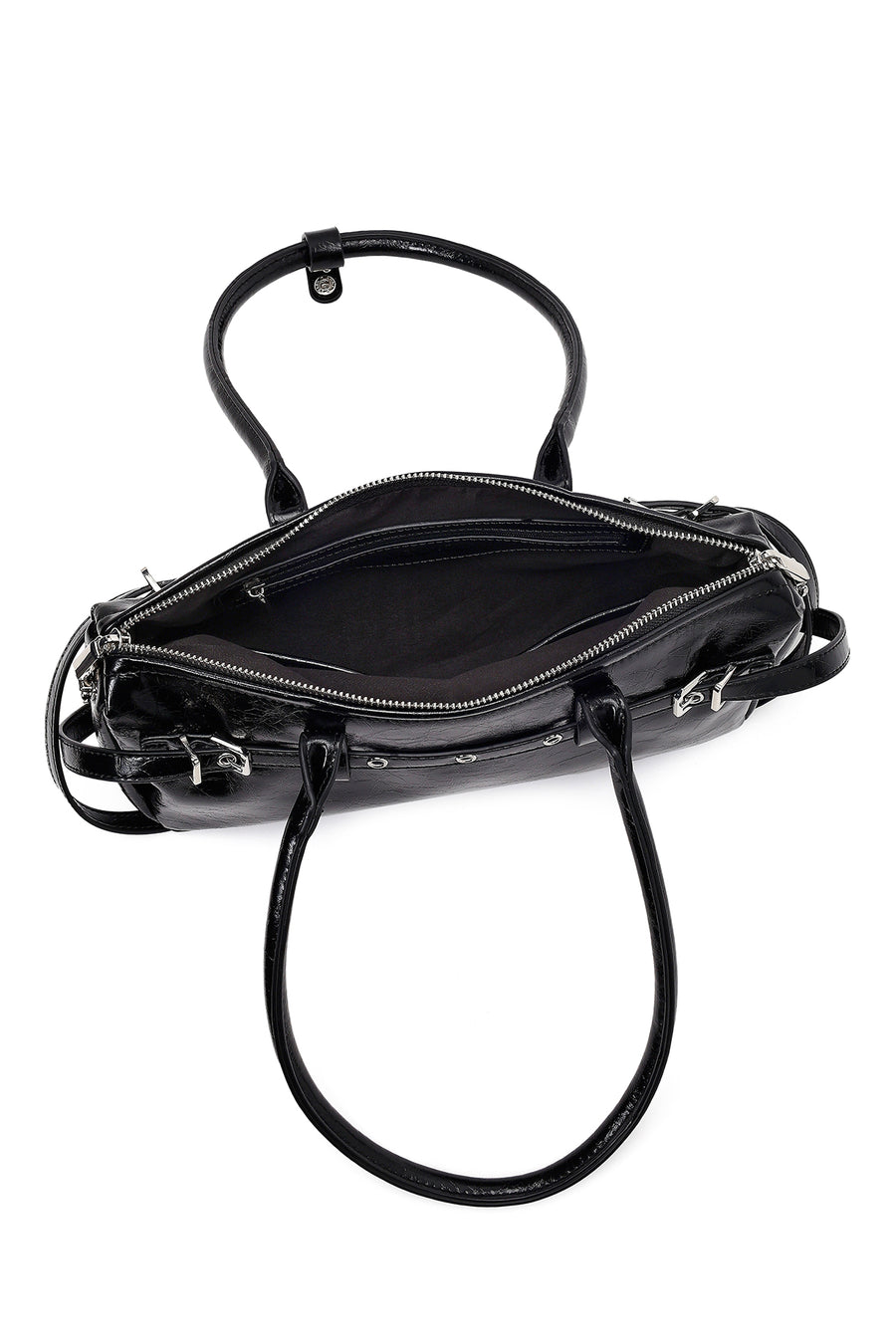 Women's Black Accessory Shoulder Bag