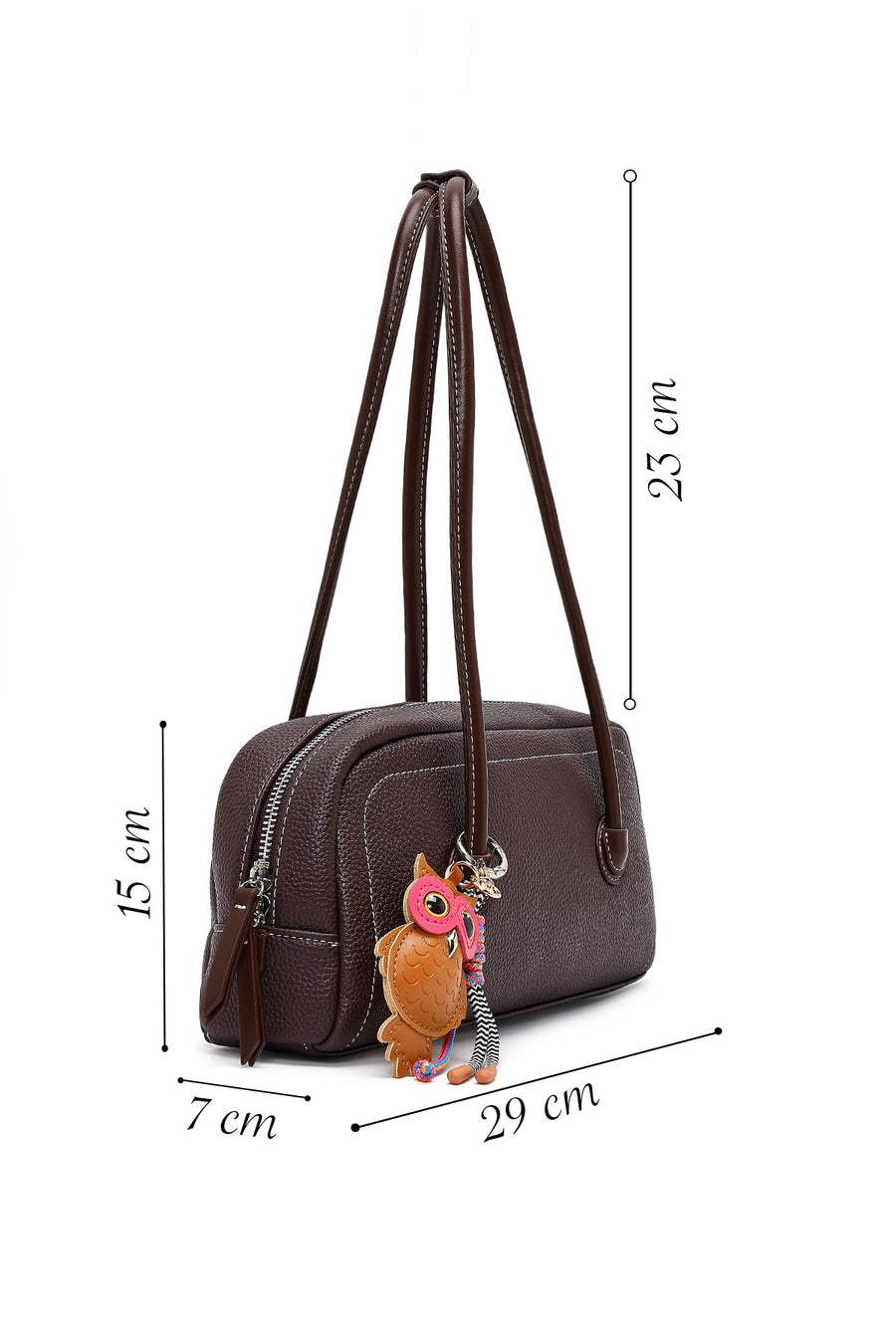 Women's Brown Accessory Handbag