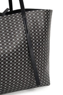 Woman Black Accessory-Detail Printed Shoulder Bag | Derimod