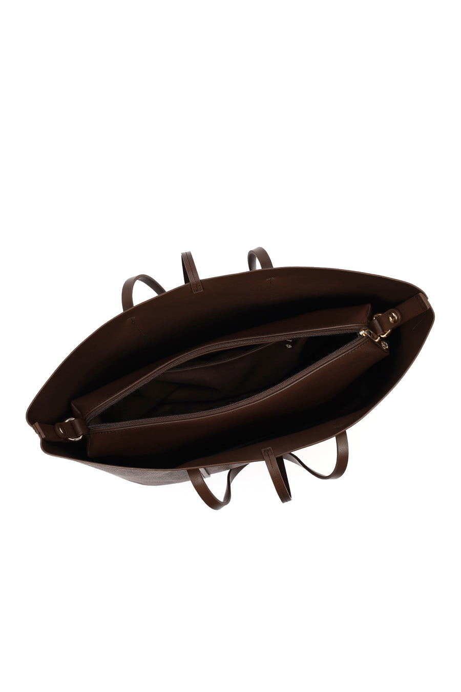 Women's Brown Printed Charm Shoulder Bag