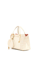 Woman Cream Long-Strap Mini Shoulder Bag | Derimod