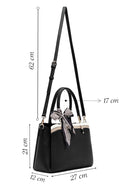 Women's Black Long Strap Accessory Handbag | Derimod
