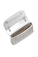 Women's Silver Chain Strap Embellished Evening Bag | Derimod