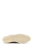 Women's Mink Suede Leather Masculine Loafer | Derimod