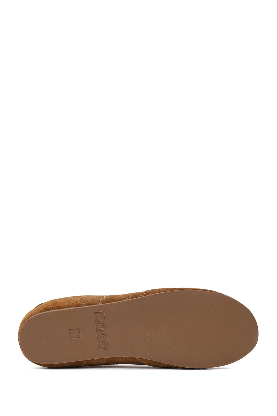 Woman Tan Lace-Up Suede Leather Sneakers
