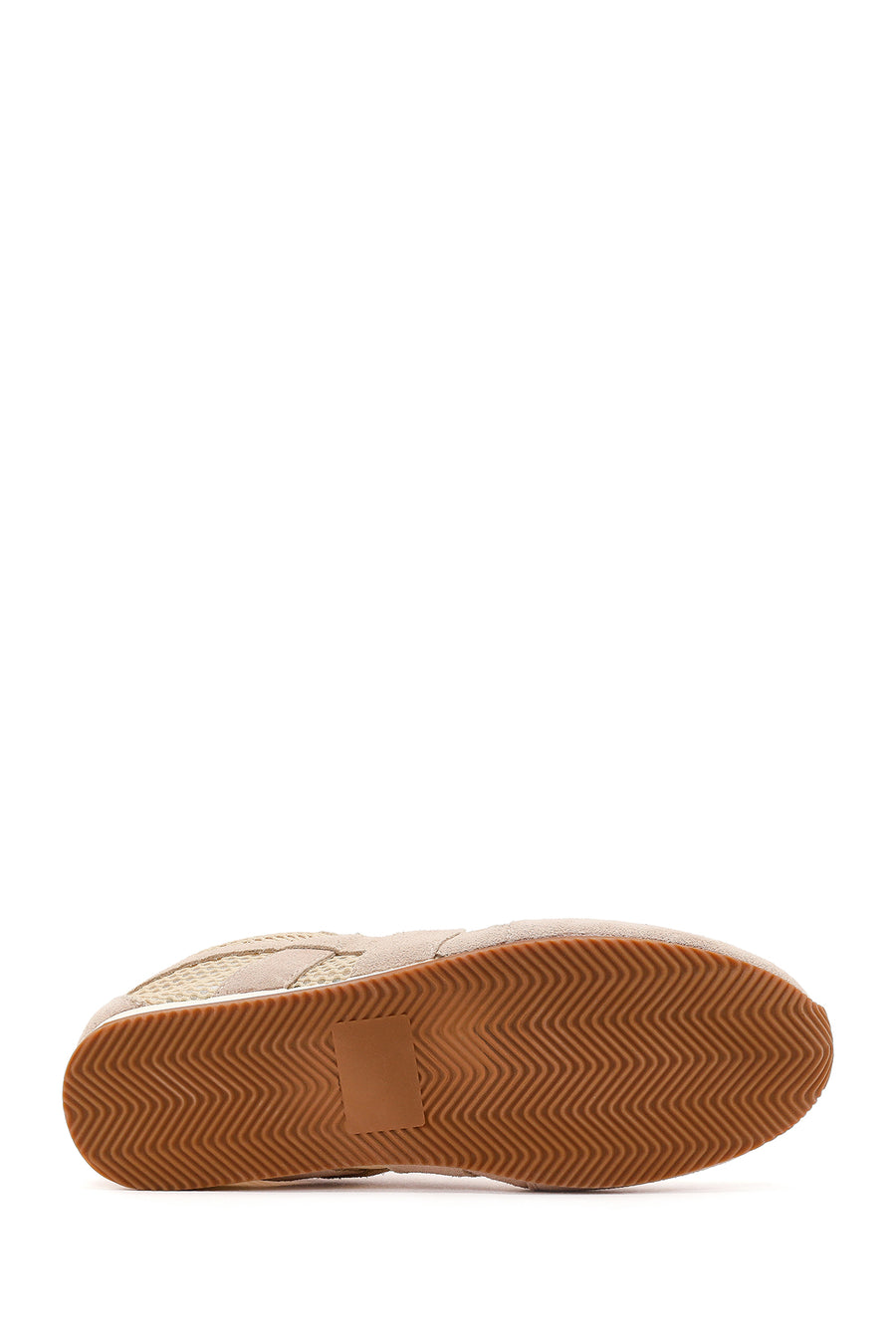 Women's Mink Lace-Up Suede Leather Sneakers