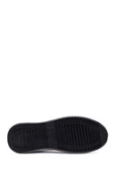 Kadın Beyaz Bağcıklı Kalın Tabanlı Deri Sneaker | Derimod