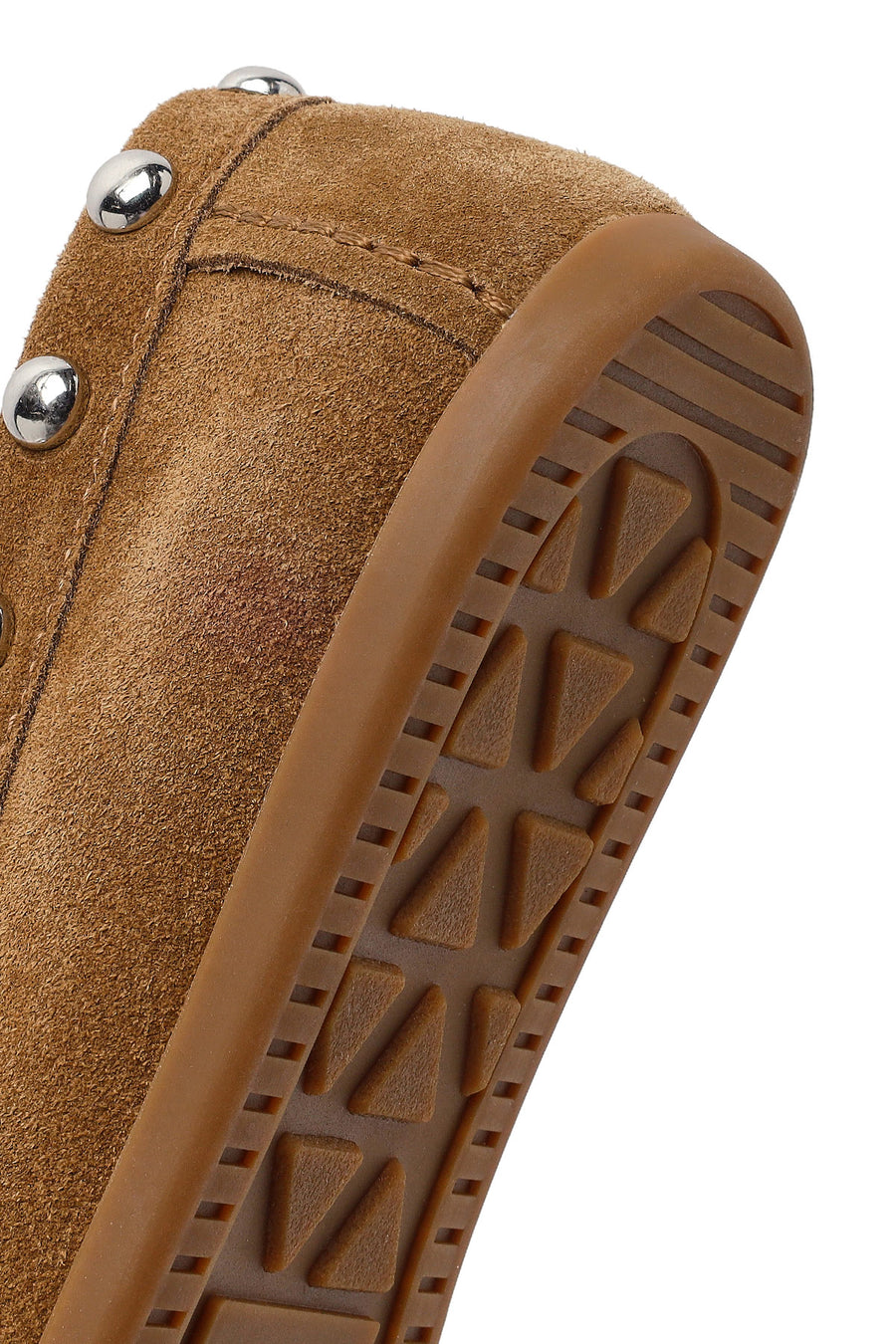Women's Tan Suede Leather Loafer
