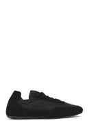 Kadın Siyah Bağcıklı Deri Sneaker | Derimod