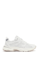 Women's White Lace-Up Thick Soled Sneaker | Derimod