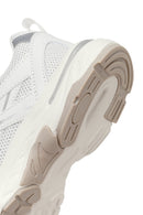 Women's White Lace-Up Thick Soled Sneaker | Derimod