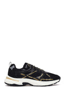 Woman Black Lace-Up Chunky Sneaker | Derimod