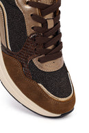 Kadın Kahverengi Kalın Tabanlı Sneaker | Derimod
