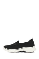 Derimod Zero Women's Black Fabric Loafers | Derimod