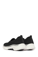 Derimod Zero Women's Black Fabric Loafers | Derimod