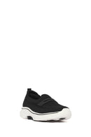 Derimod Zero Women's Black Fabric Loafers | Derimod