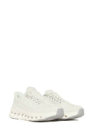 Kadın Beyaz Bağcıklı Kalın Tabanlı Sneaker | Derimod