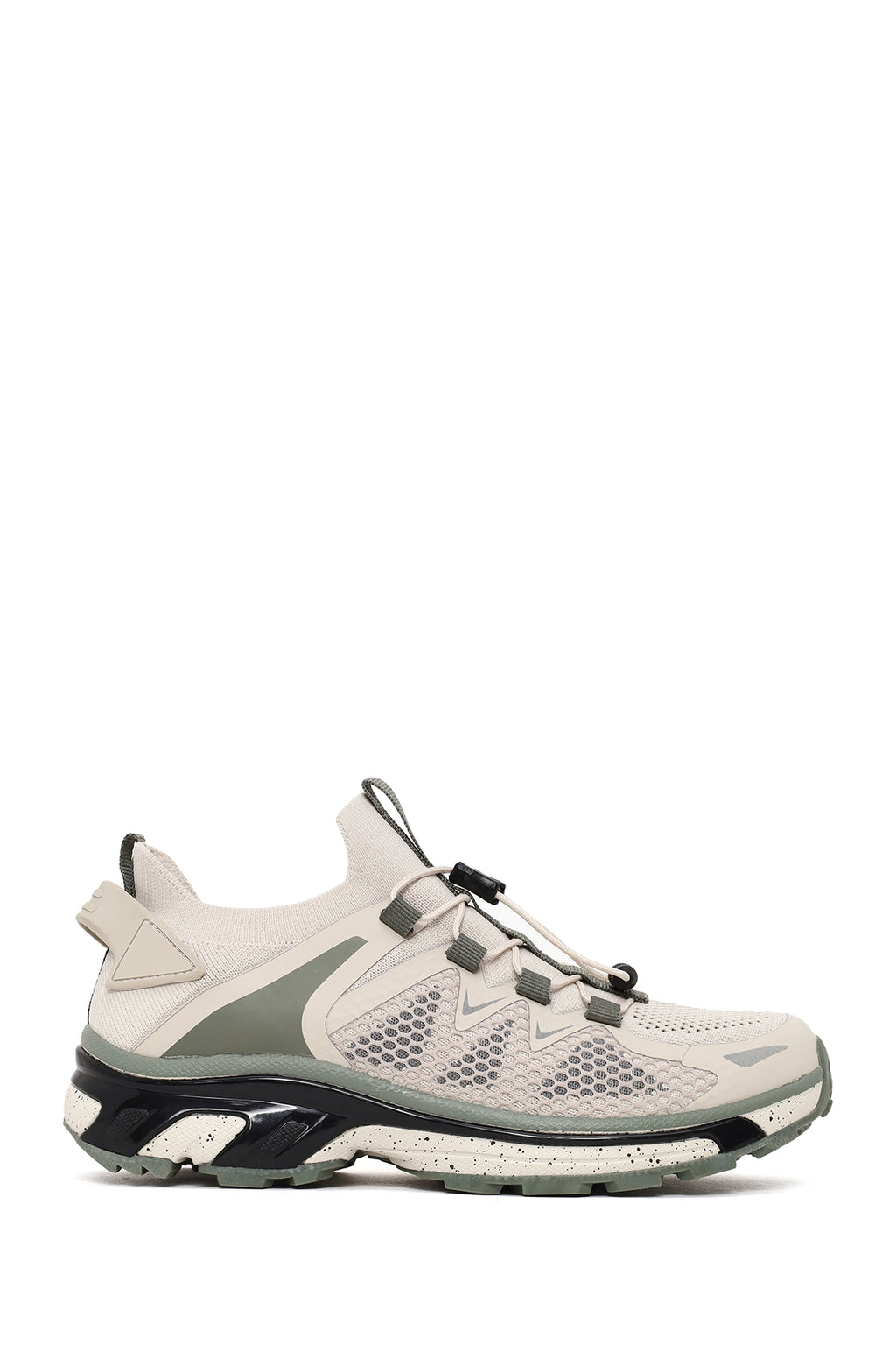 Kadın Bej Kalın Tabanlı Sneaker
