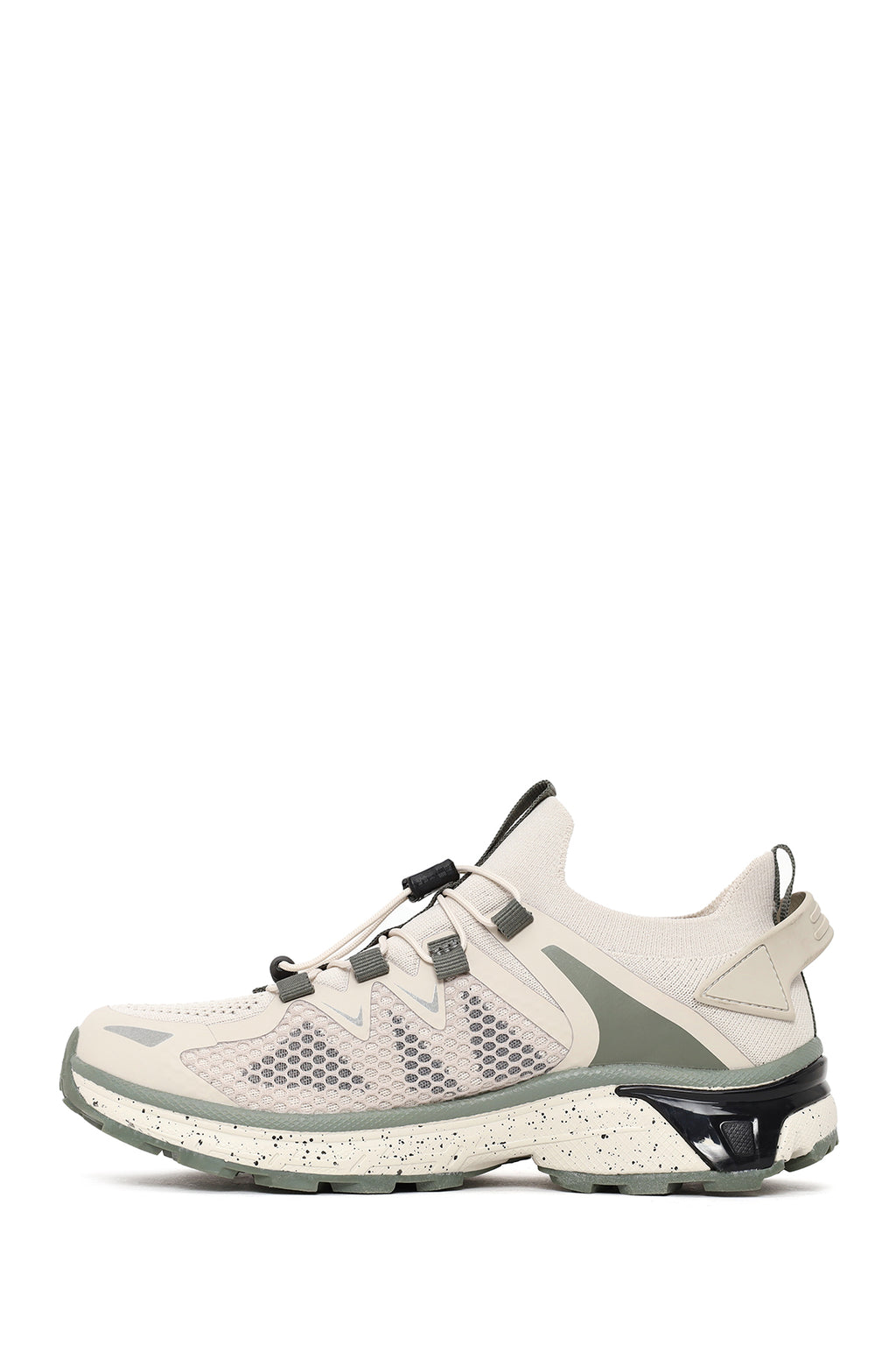 Kadın Bej Kalın Tabanlı Sneaker