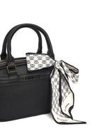 Woman Black Long-Strap Accessorized Shoulder Bag | Derimod