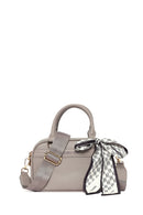 Woman Dark Grey Long-Strap Accessorized Shoulder Bag | Derimod