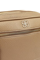 Women's Beige Patterned Crossbody Bag | Derimod