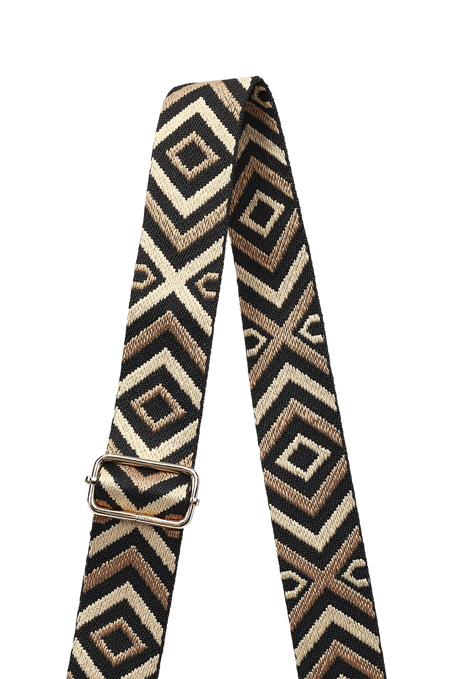 Women's Beige Patterned Crossbody Bag