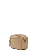 Women's Beige Patterned Crossbody Bag | Derimod