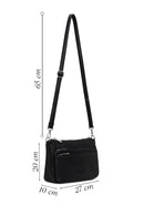 Woman Black Long Strap Crossbody Bag | Derimod