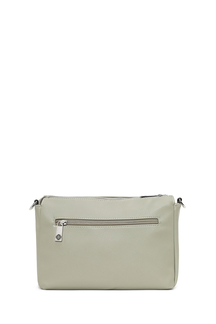 Woman Green Long Strap Crossbody Bag