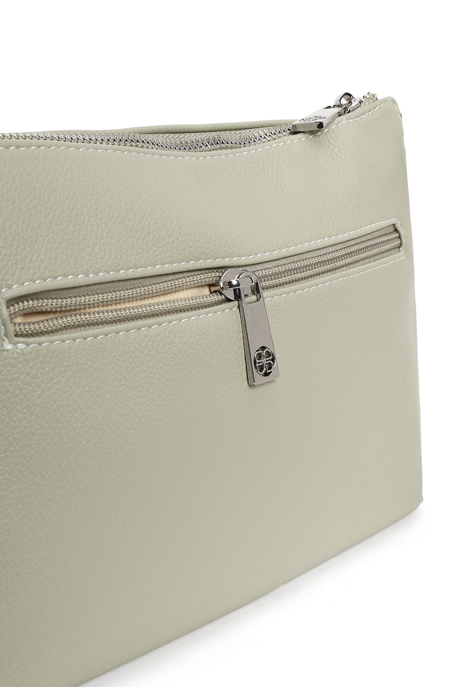 Woman Green Long Strap Crossbody Bag