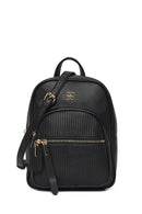 Women's Black Classic Backpack | Derimod