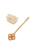 Woman Beige Long-Strap Jelly Transparent Shoulder Bag | Derimod