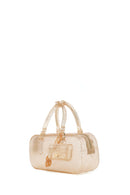 Woman Beige Long-Strap Jelly Transparent Shoulder Bag | Derimod