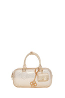 Woman Beige Long-Strap Jelly Transparent Shoulder Bag | Derimod