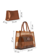 Women's Beige Jelly Handbag | Derimod