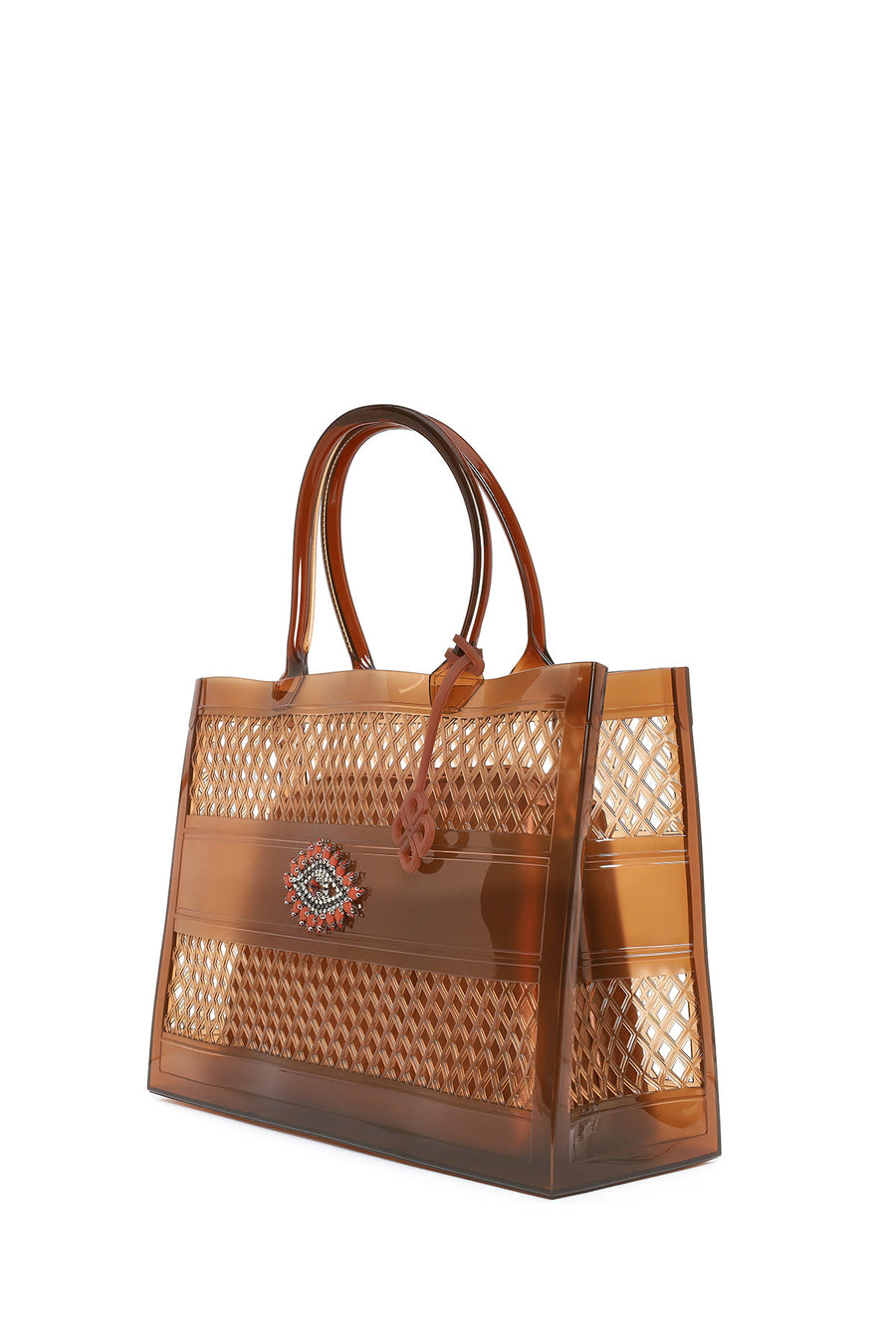 Women's Beige Jelly Handbag